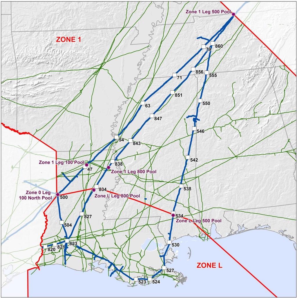 Zone L/1 Supply From Northeast Haynesville Fayetteville GOM Demand LNG Power (SE) Industrial TGP Project Customers Quantity (Dth/d) Timing SW LA Supply Mitsubishi, Mitsui 900,000 Jan 2018 Northeast