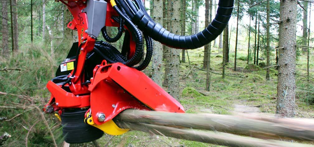 - a big little harvester head The SP 461 LF is a very fast, nimble high performance harvester head.
