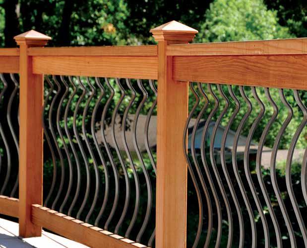 Aluminum Balusters and Caps Whether you re thinking about picking one baluster style for a more traditional look or mixing and matching wood and