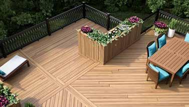 Backed by 25 year structural, and stain and fade warranties you can rest assured that your deck will maintain its look and its value for years to come.