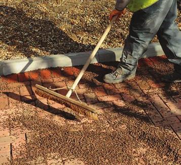 B. PARTIAL INFILTRATION Laying pavers where the intention is some water will drain into underlying ground and some is channelled away.