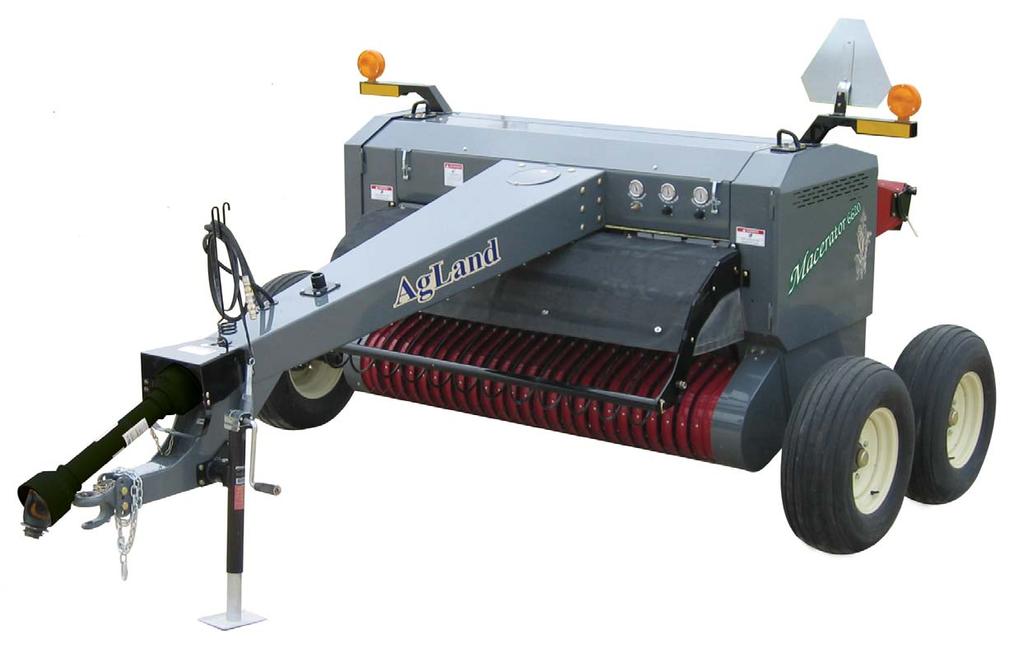 Features & Benefits of the Macerator 6620 Macerated crop equals less time in the field for a better yield! Softer Crop More Palatable Greener Better Feed Value Heavy gauge welded steel uni-frame.