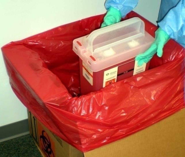 Managing RMW Collection and Storage Sharps Container Requirements
