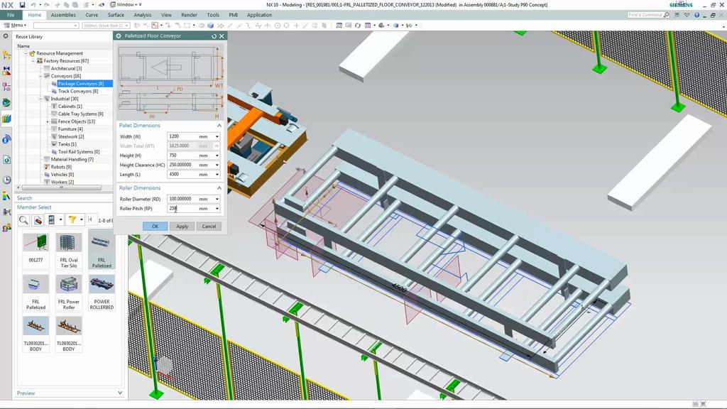 Line Designer Overview Line Designer /Offline-Programming Advanced, associative modeling and drafting capabilities Associative drafting Automatic dimensioning based on PMI Automated drawing
