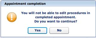 complete the appointment. 5.3.1.g.