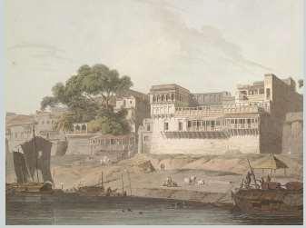 A pre-independent image of Ganga ghats Image of collectorate ghat 4.5.2.