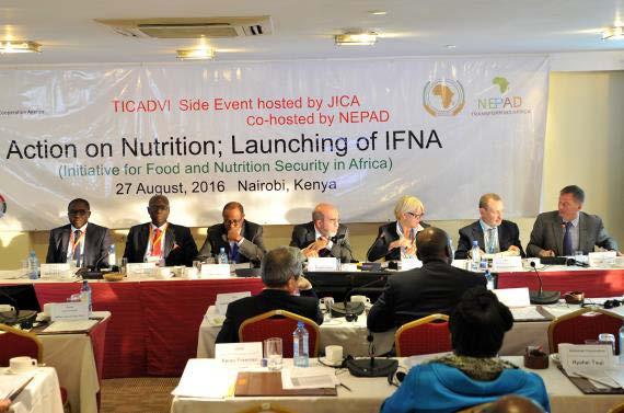 Action on Nutrition; Launching of IFNA In the side event Action on Nutrition;