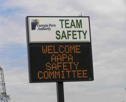 Safety Communications Safety signage Safety e-mail address Bumper