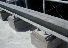 Track systems for Roof Trolley BMU To spread machine load evenly on the supporting structure.