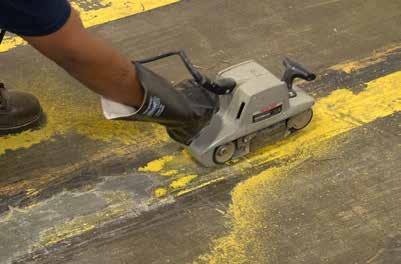 ABOUT US Stop painting? Why? Painting requires preparing floors with processes such as bead blasting or acid etching.
