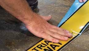 Easily Removable To remove Superior Mark, use a blade to get under the edge and break the adhesive s seal to