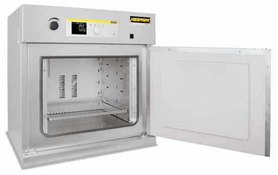 C Ovens TR 60 - TR 240 designed as tabletop models Ovens TR 450 and TR 1050 designed as floor standing models Horizontal, forced convection results in temperature uniformity better than +/- 5 C see