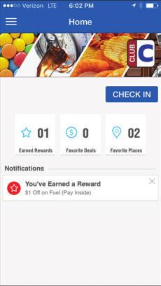 com Deals and Rewards Customers receive and redeem mobile deals