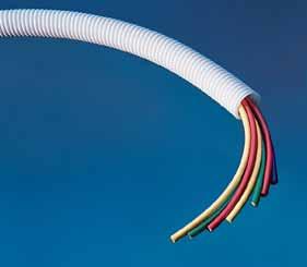 Value Added Services PTFE Slitting and Cuffing Longitudinal slit convoluted tubing as well as cuffed PTFE