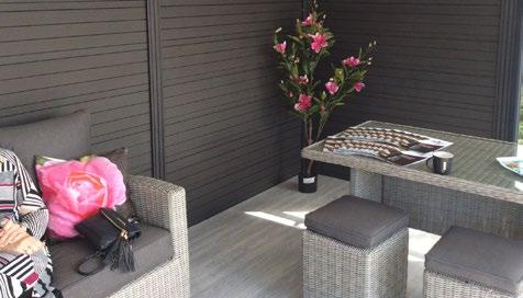 Composite Wood Garden Rooms the low maintenance alternative to timber Highly insulated Up to 3 times more wall insulation than timber Garden Rooms.