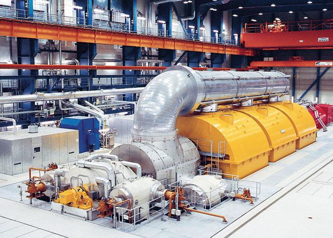 18 2 Energy Produced and Carbon Released from Fossil Fig. 2.7 Gas turbine generator (Source http://en.wikipedia.