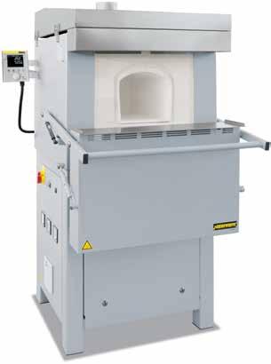 description see page 60 Laboratory assay furnace N 4/13 CUP Additional equipment Base frame on castors (not for assay furnace N 4/13 CUP) Process control and documentation via VCD software package