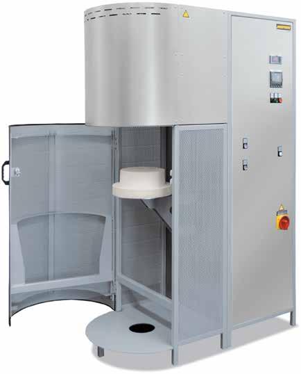Electrically driven lift-bottom Tmax 1700 C High-quality molybdenum disilicide heating elements Furnace chamber lined with first-class, long-life fiber material,