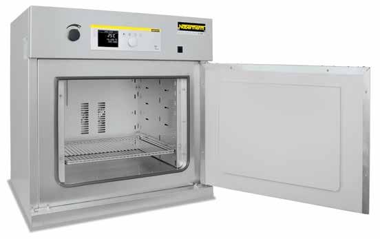 C Ovens TR 60 - TR 240 designed as tabletop models Ovens TR 450 and TR 1050 designed as floor standing models Horizontal, air circulation results in temperature uniformity better than +/- 5 C see