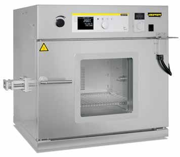 Oven TR 450 Oven TR 1050 with double door Additional equipment Over-temperature limiter with adjustable cutout temperature for thermal protection class 2 in accordance with EN 60519-2 as temperature