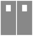 Find specific door data sheets online at: Fire Rated Steel Door Pairs Description / Size Fire Rating Material Door Core Construction Door Type Flush (Pair) Max. Opening Size (in.
