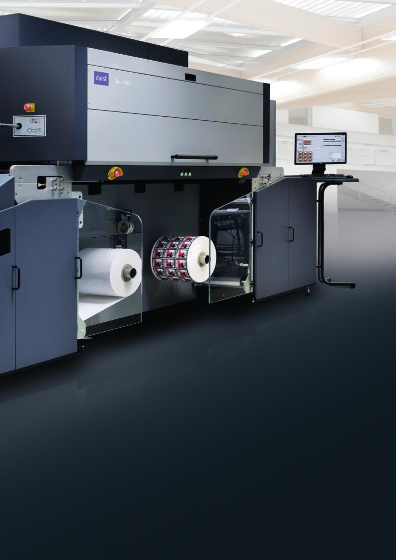 Printing technology: Single-pass UV inkjet technology with variable drop size and grayscale technology, XAAR 1003 printing heads Print resolution: Standard: 720 x 360 dpi (DOD); High definition: 720