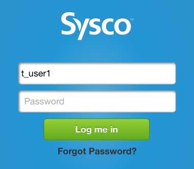 getting started settings From the Settings screen, you can view the Sysco Counts version number, review the end user license agreement (EULA), set up password reset information, and access support