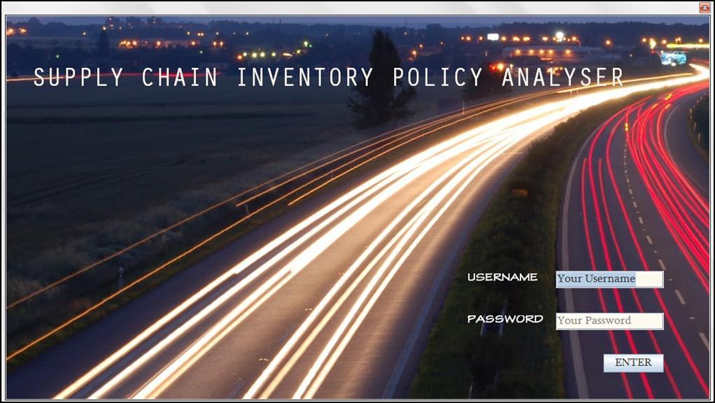 Supply Chain Inventory Policy Analyser (SCIPA) Software Package -User Manual Department of Mechanical Engineering National