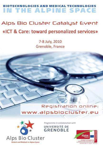 Leading Group e-care The main objective to reach is : To take a better care of isolated patients and/ or at home by using ICT technologies integrated to medical devices