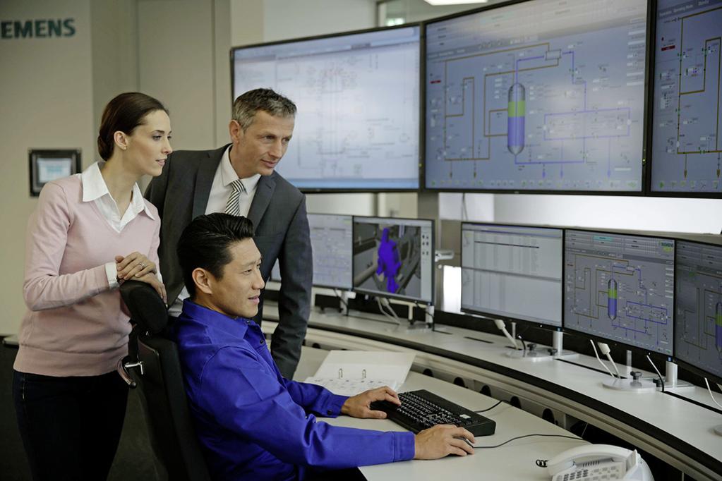 SIMATIC PCS 7 Overview SIMATIC PCS 7 system architecture Performance you trust In process engineering plants, the process control system is the starting point for optimal value added: All procedures