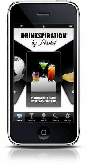 Drinkspiration Cocktail Recipe iphone Application In bar inspiration 400 recipes (average
