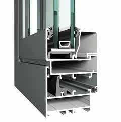 CS 59Pa Windows & Doors Ideal for warm climates CS 59Pa offers an extensive range of non-insulated profiles for the construction of elegant and moderately priced aluminium windows and doors in