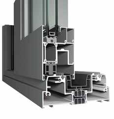 CP 155 / CP 155-LS Sliding Systems Sophistication for quality and insulation CP 155 is a premium insulating slide and lift-slide system, designed to create maximal glass areas, combined with