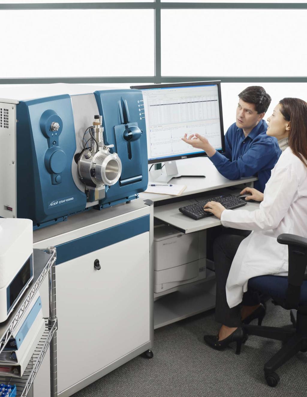 Much More Than a Triple Quad The 4500 Series is robustly designed to deliver reliable quantitation over long runs, and is the only triple quad system in the world equipped with Linear Ion Trap (LIT)