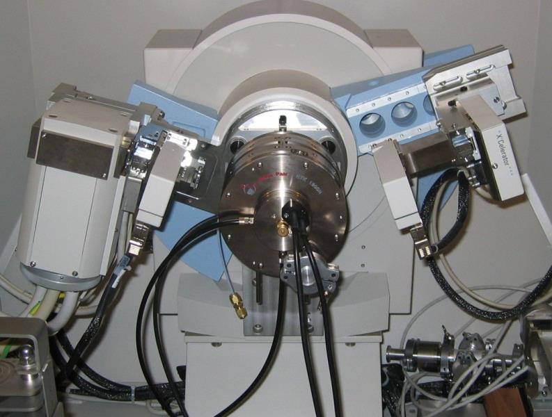 Many powder diffractometers use the Bragg-Brentano parafocusing geometry. Detector X-ray tube s w 2q The incident angle, w, is defined between the X-ray source and the sample.