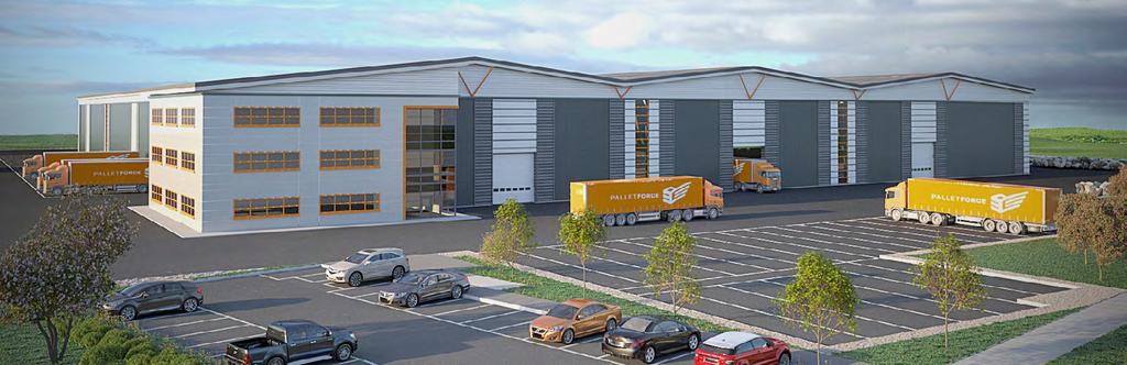 // 3 Investment Summary Computer Generated Image + Prime Midlands logistics forward commitment + Situated adjacent to the, providing easy access to M6 Toll, M1 and M6 Motorways, in addition to key