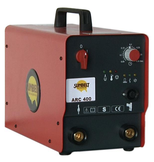 ARC WELDERS: SUNBELT ARC-400 DESCRIPTION/FEATURES The ARC-400 is a compact stud welding system for drawn arc and short cycle stud welding Welding materials: steel (unalloyed and alloyed), weldable