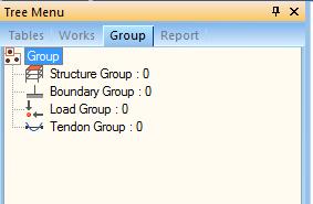 5. Creating the geometry - Groups 26 There are various groups in midas Civil these