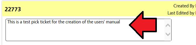 Enter a meaningful description in the description box: Next, enter your work order number in the Work Order text box and