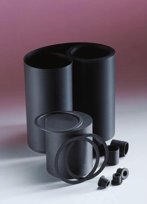 RULON 945 945 Rulon 945 is a black PTFE-based material that has very low wear and deformation under load, making it ideally suited for demanding thermal applications.