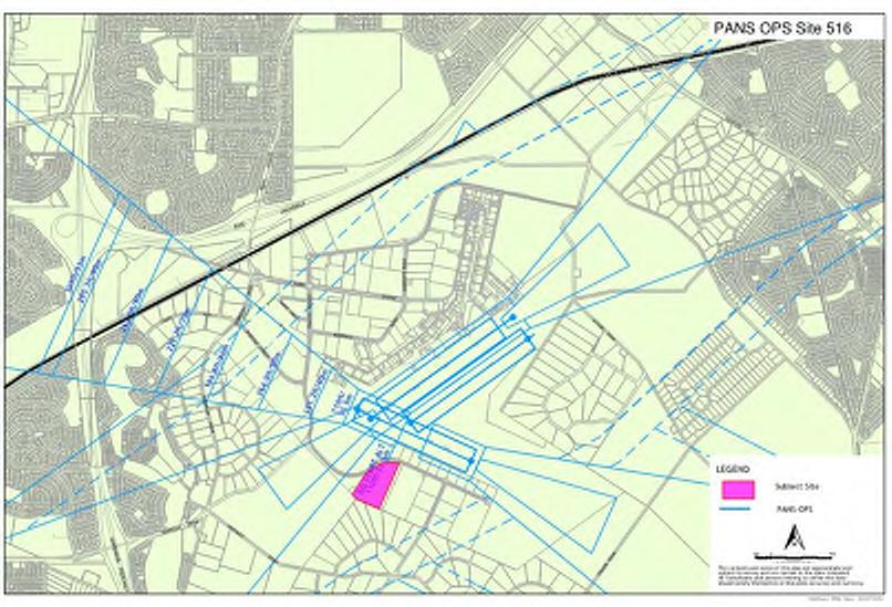 Figure 9 Jandakot Airport PANS-OPS Surface Heights 10.7. CONTROLLED ACTIVITY SOURCE: JAH PTY LTD The Regulations establish the system for the protection of airspace.