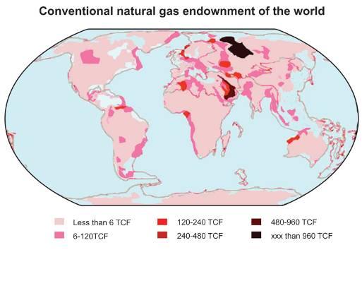 5 Background bringing CO 2 -rich natural gas to market - Perhaps 40-50 % of