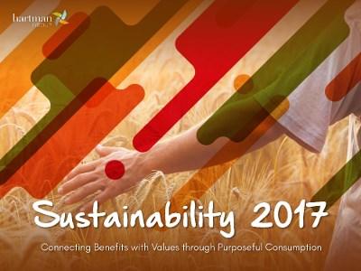 Consumers today increasingly view sustainability and corporate responsibility from organic ingredients to animal welfare to company treatment of employees and energy conservation as aspects of