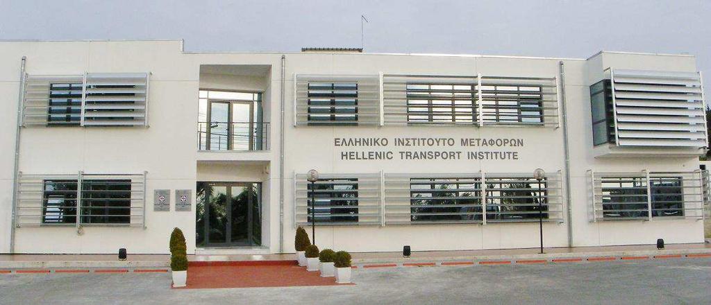 The Hellenic Institute of Transport-HIT Established March 2000 as part of the Centrefor Research and Technology Hellas (CERTH).