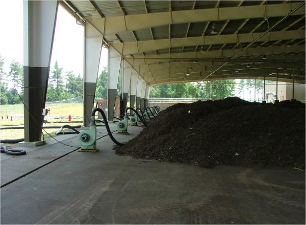 3. Pile Aeration Aeration supplies oxygen Ambient air is 21% oxygen O 2 consumption increases with temperature Compost organisms can survive 5% oxygen Below 10%