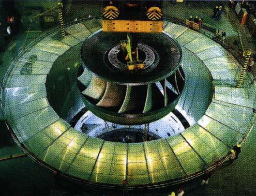 of fossil-fired power, nuclear power, gas turbine, hydro power and wind