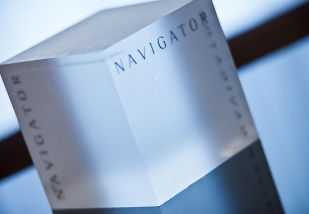 a Navigator sign.