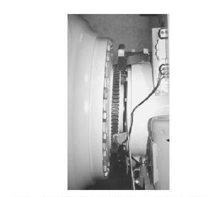 The safety system: Figure 10: Low-speed Shaft speed Sensing System The safety system is quite distinct from the main control system of the turbine.