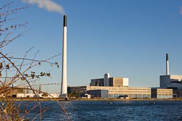 north-west of Copenhagen Reduced health hazards and used the waste as a source for heat and electricity Connected to an