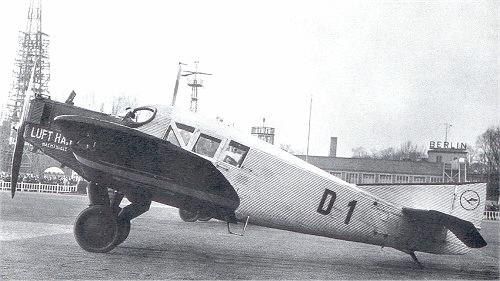 engine 1920 Junkers F13: first